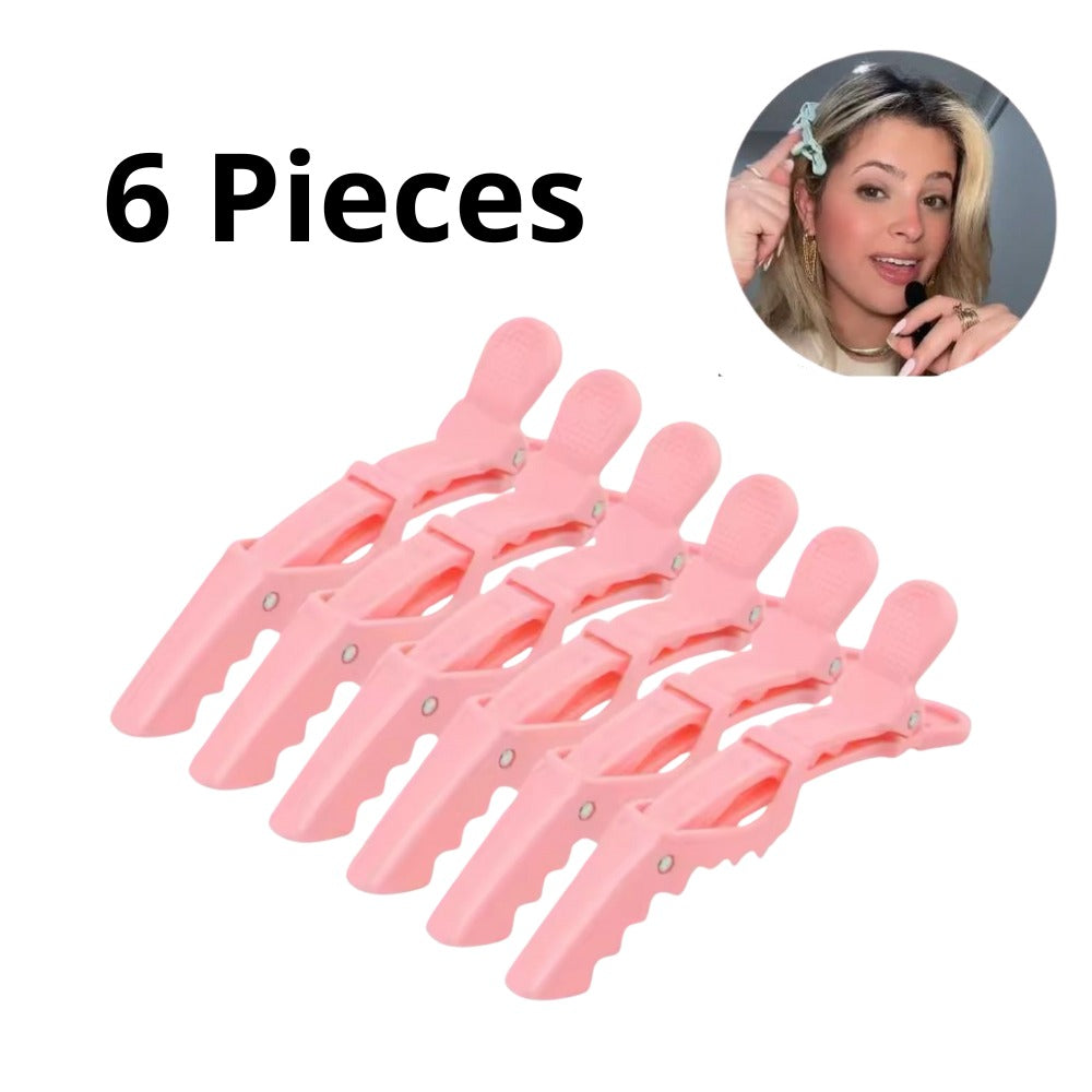 Section Your Hair Easily - 6pcs Sectioning Clips